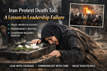Iran Protest Death Toll Verification Spurs Lessons on Leadership, Communication, and Workplace Resilience thumbnail